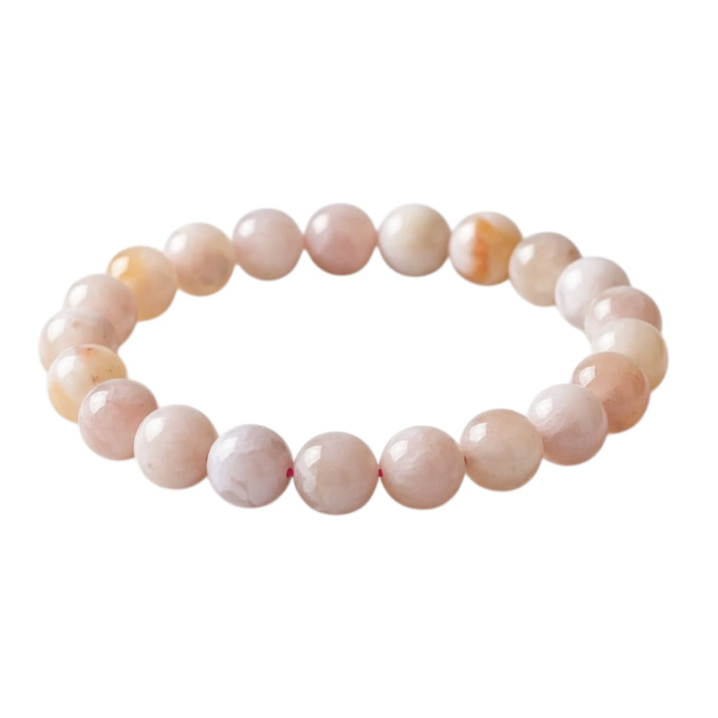 Achat Kugelarmband - Kirschblütentraum