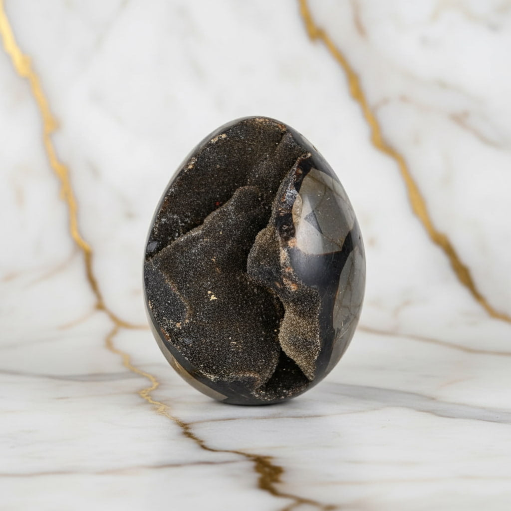 Großes Septarian Ei – Schwarze Schönheit CrystalScents