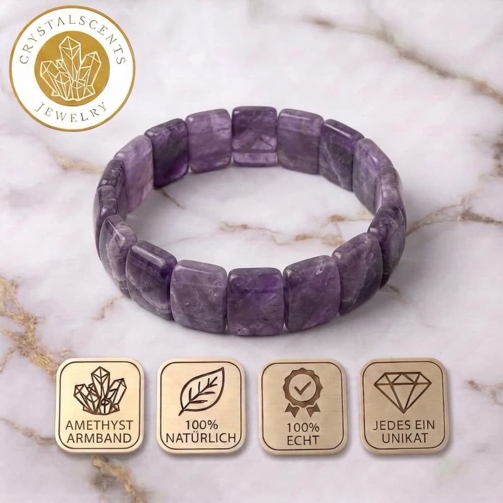 Amethyst Armband – Stil, Harmonie & Geschenk