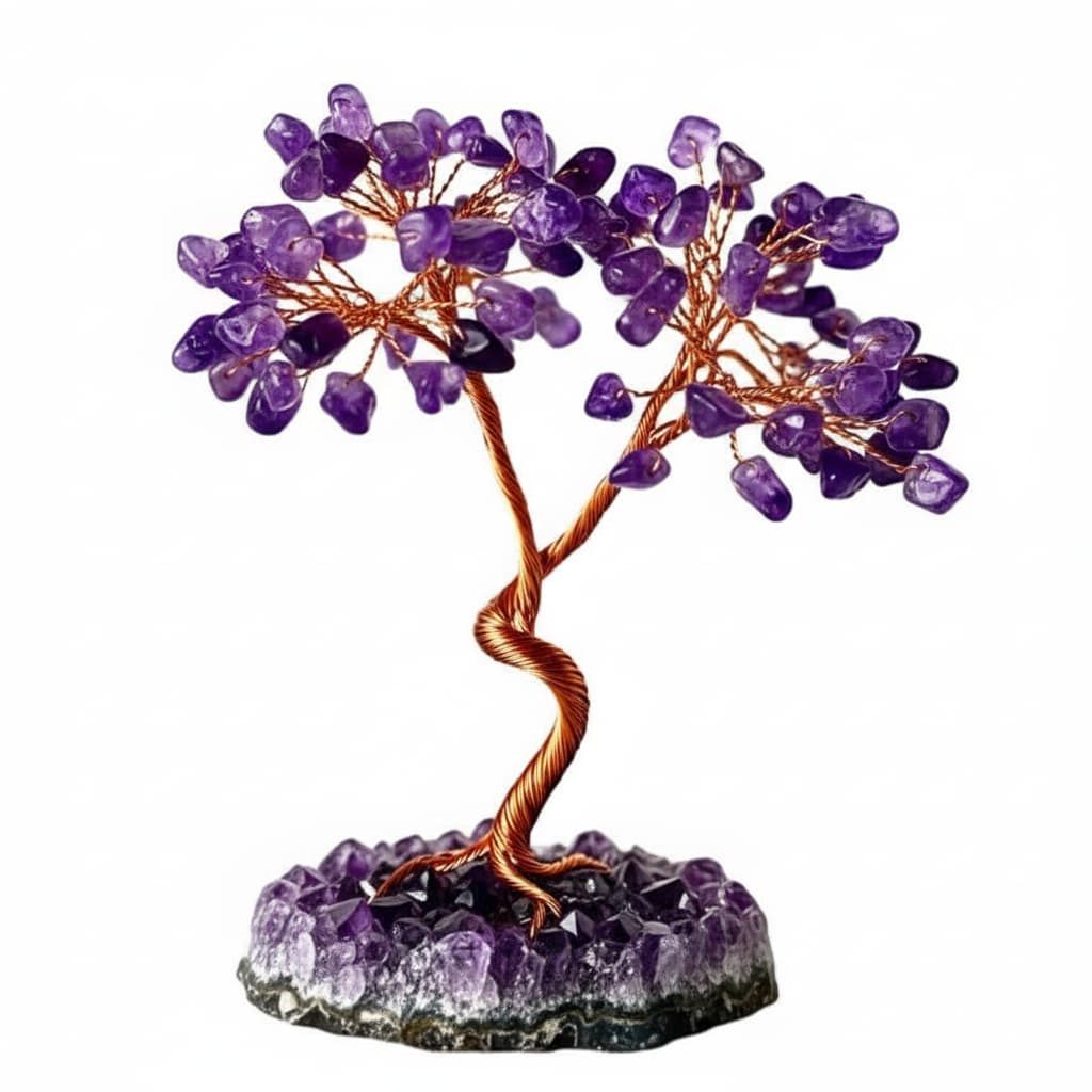 Amethyst Baum – Funkelnde Harmonie für dein Zuhause CrystalScents