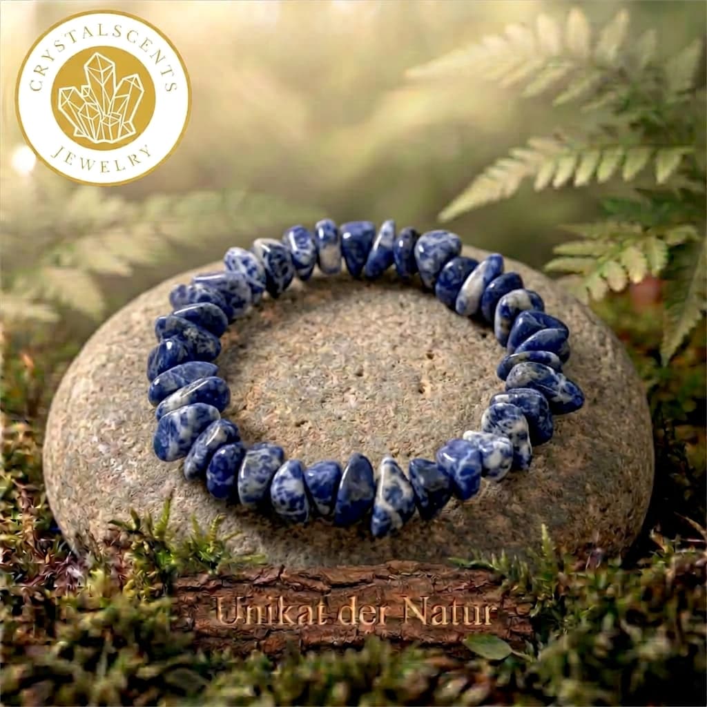 Sodalit Splitterarmband – Fokus & innere Ruhe