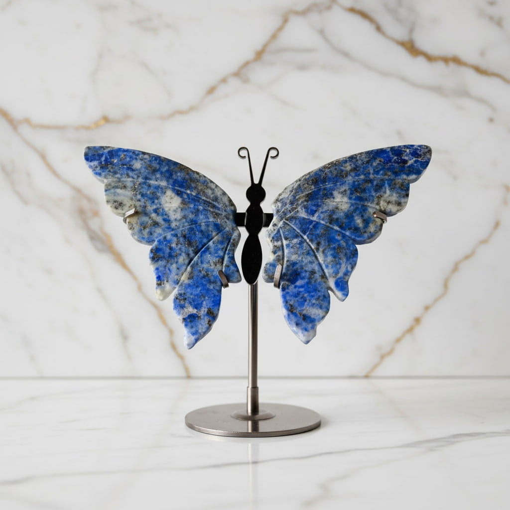 Lapislazuli Schmetterling - Zart & Lebendig