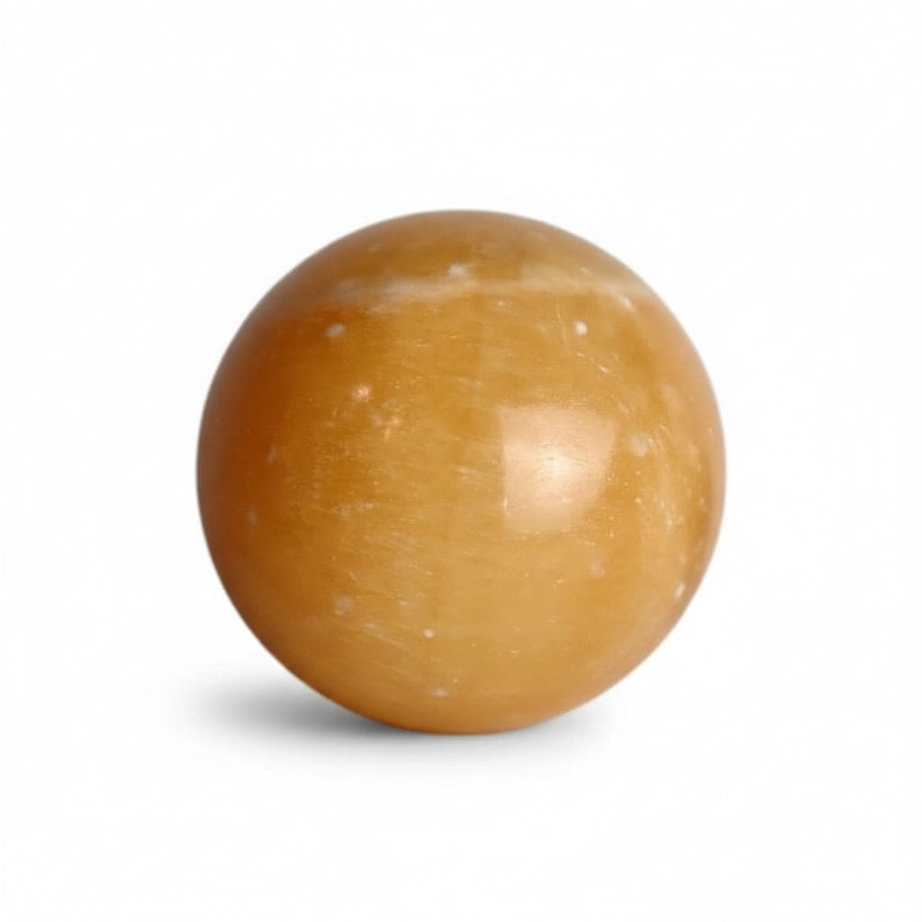 Calcit Kugel - Sonnige Lebensfreude CrystalScents