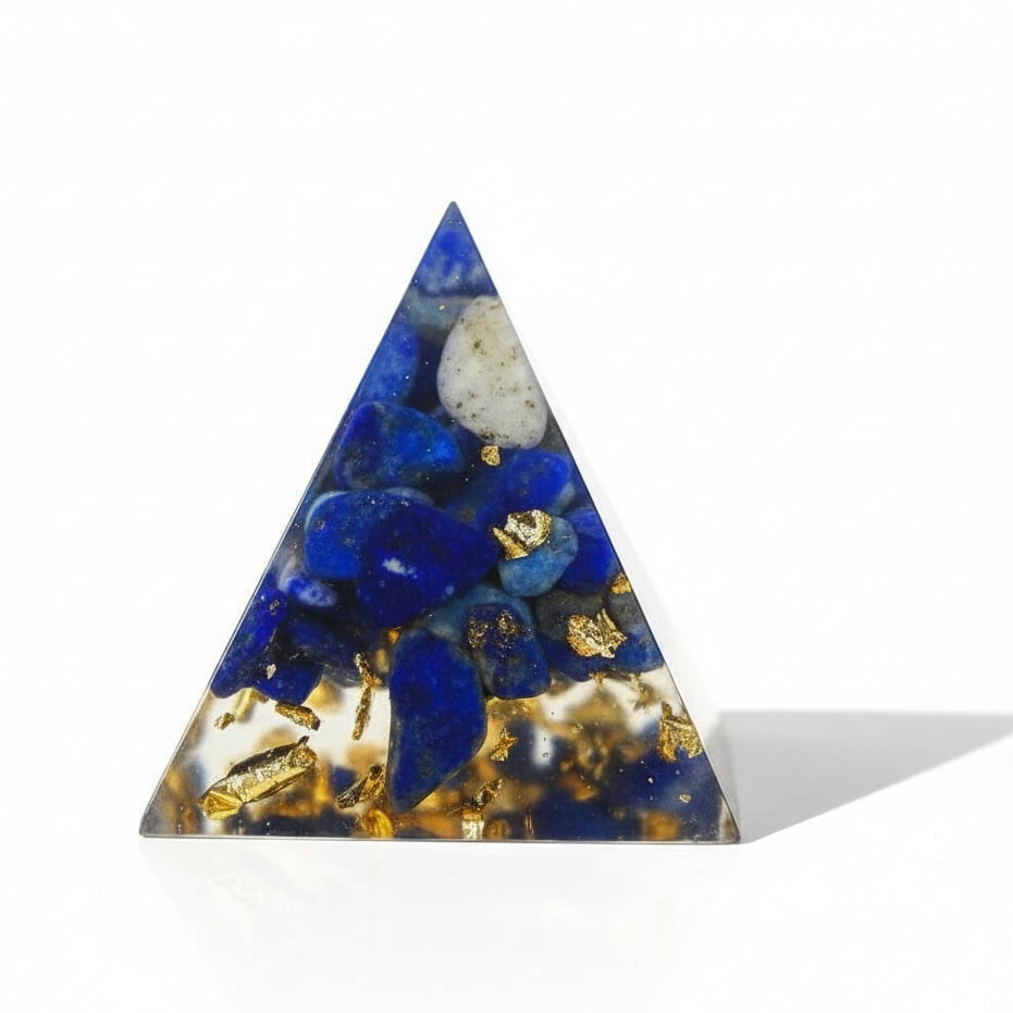 Lapislazuli Pyramide – Tiefblaue Ruhe für Zuhause CrystalScents