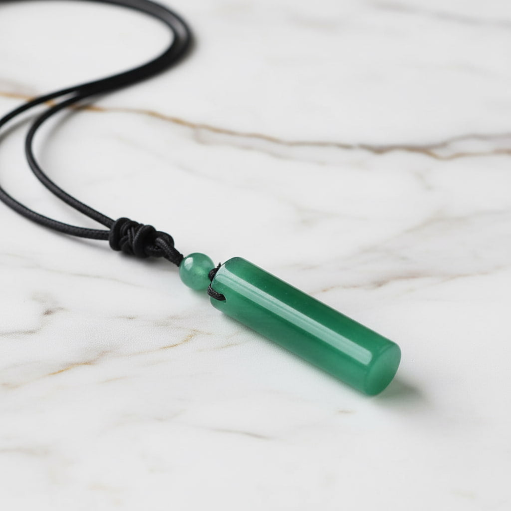 Aventurin Halskette - Stab Anhänger CrystalScents