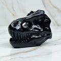 Obsidian T-Rex – Ausdrucksstarkes Kristallobjekt CrystalScents