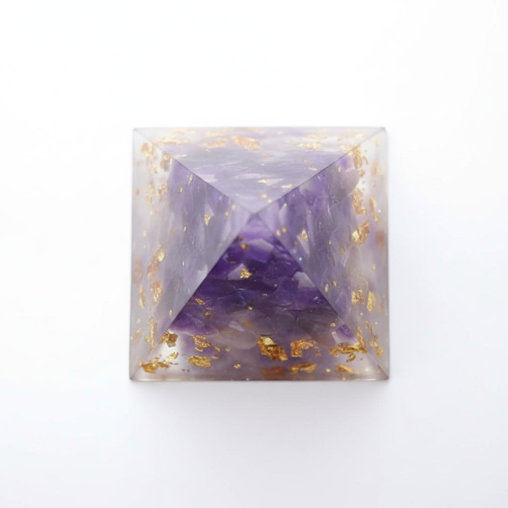 Amethyst Orgonit Pyramide – Balance & Ausstrahlung