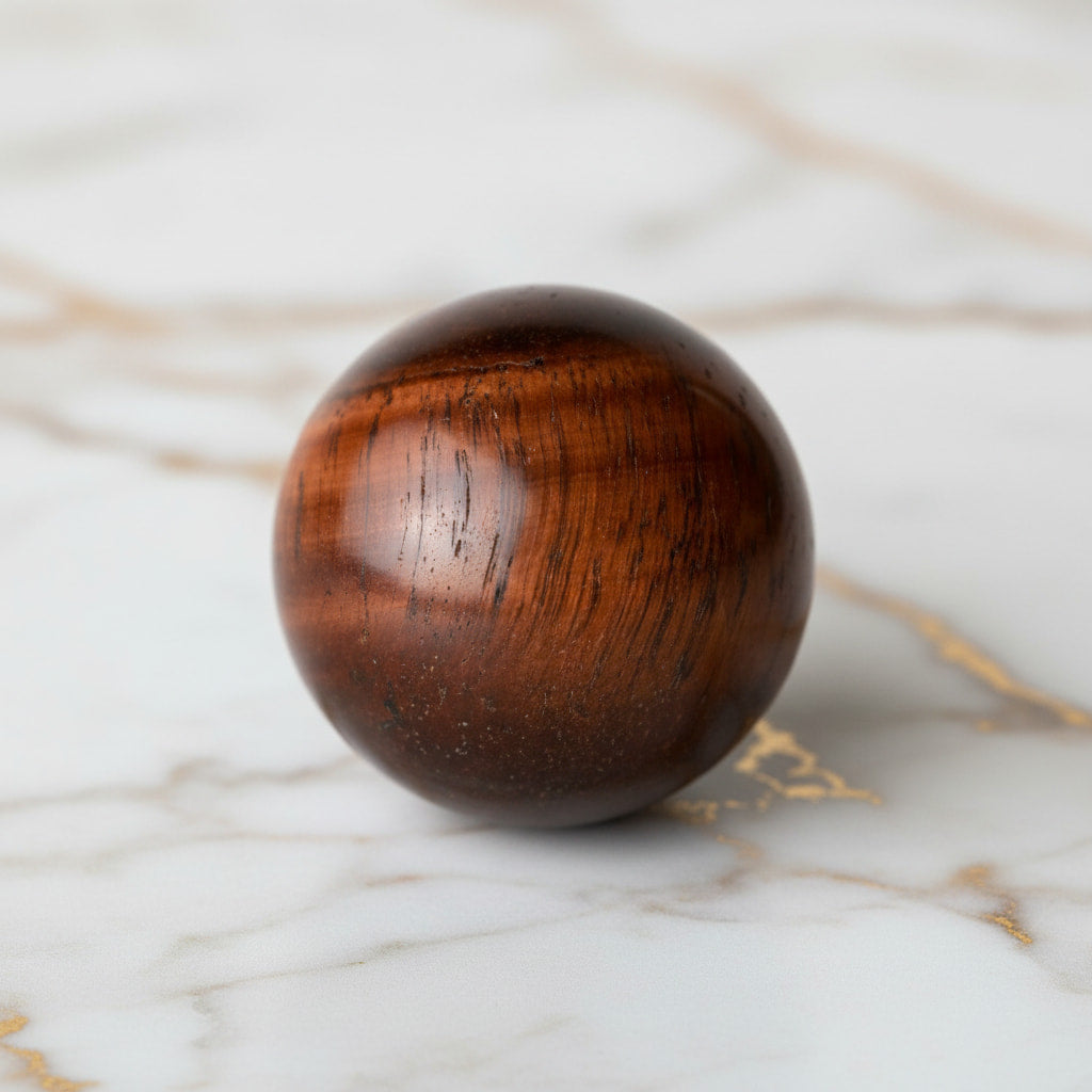 Tigerauge Kugel – Stärke & Inspiration JETZT sichern CrystalScents