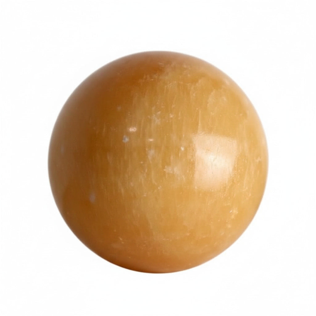 Calcit Kugel - Sonnige Lebensfreude CrystalScents