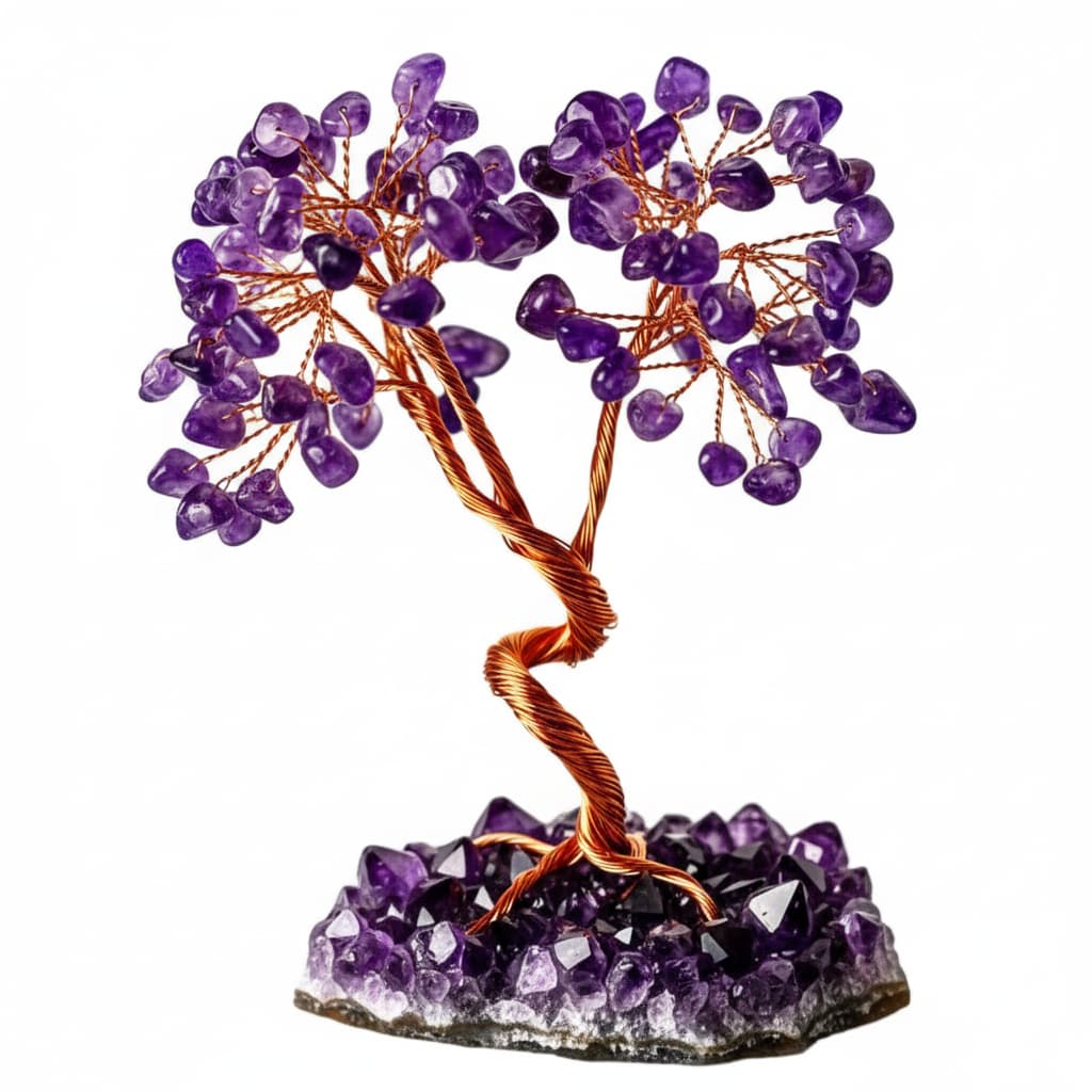 Amethyst Baum – Funkelnde Harmonie für dein Zuhause CrystalScents