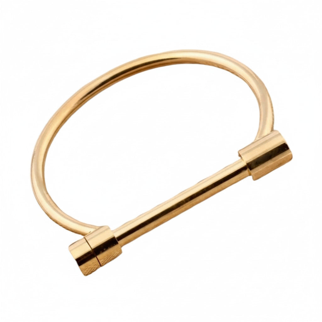 Armreif – Gold mit Stabschraube CrystalScents