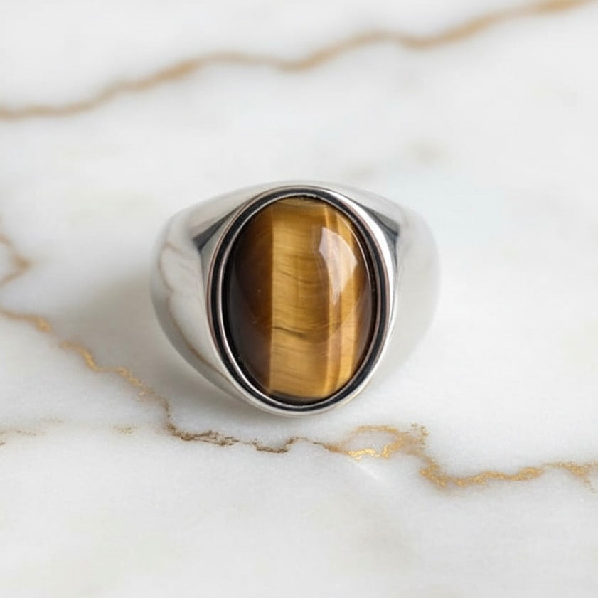 Tigerauge Ring - Schutz & Gelassenheit JETZT sichern CrystalScents