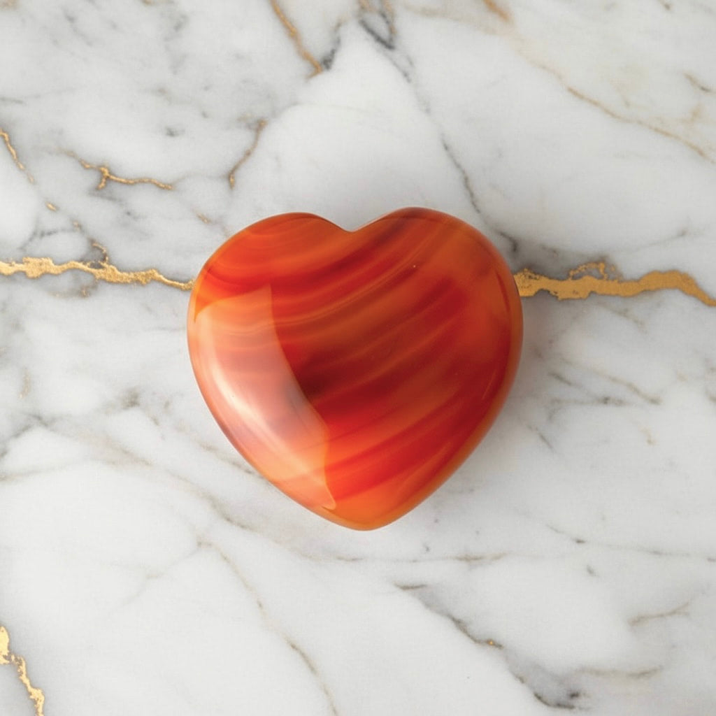 Karneol Herz – Energie & Lebensfreude