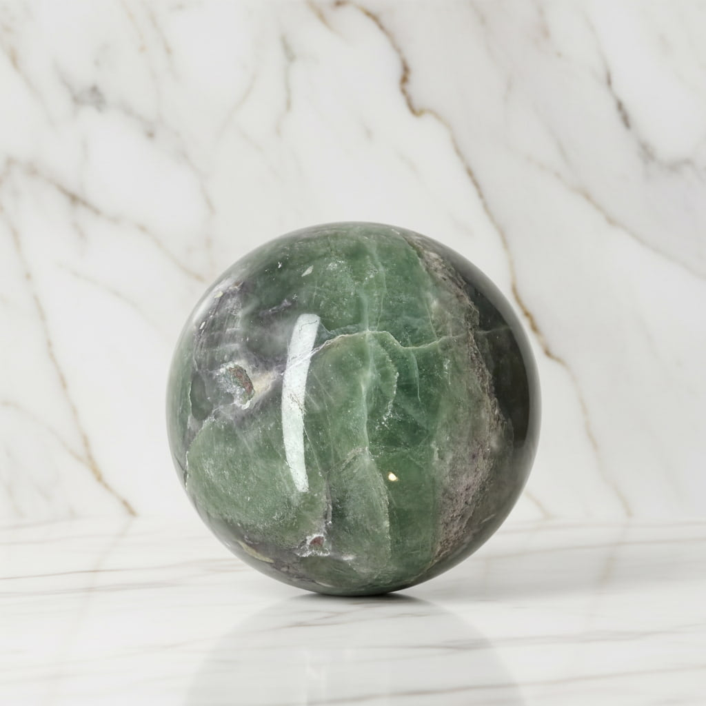 Fluorit Kugel – Freiheit & Natur
