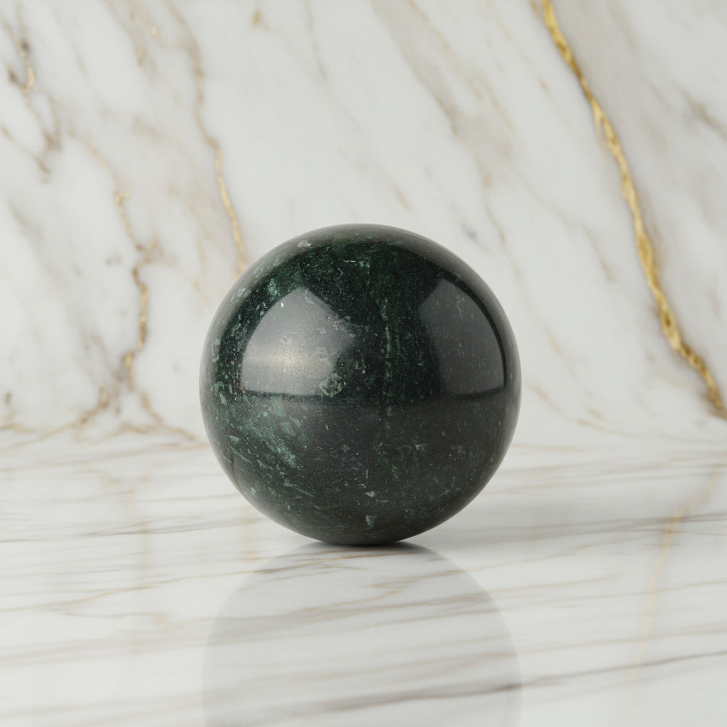 Serpentin Kugel – JETZT Harmonie spüren CrystalScents
