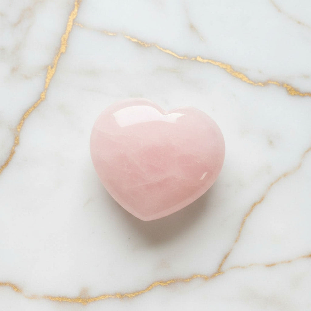 Rosenquarz Herz – Harmonie & Geborgenheit