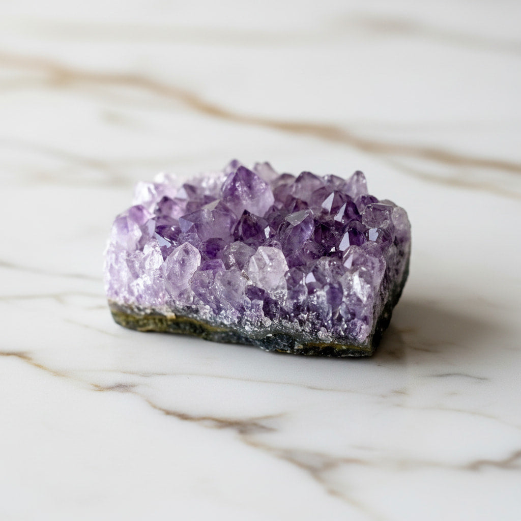 Amethyst Cluster - Dekoration & Meditation