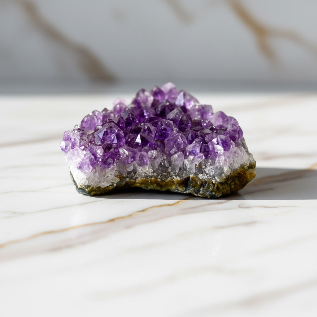 Amethyst Cluster - positive Energie & Atmosphäre
