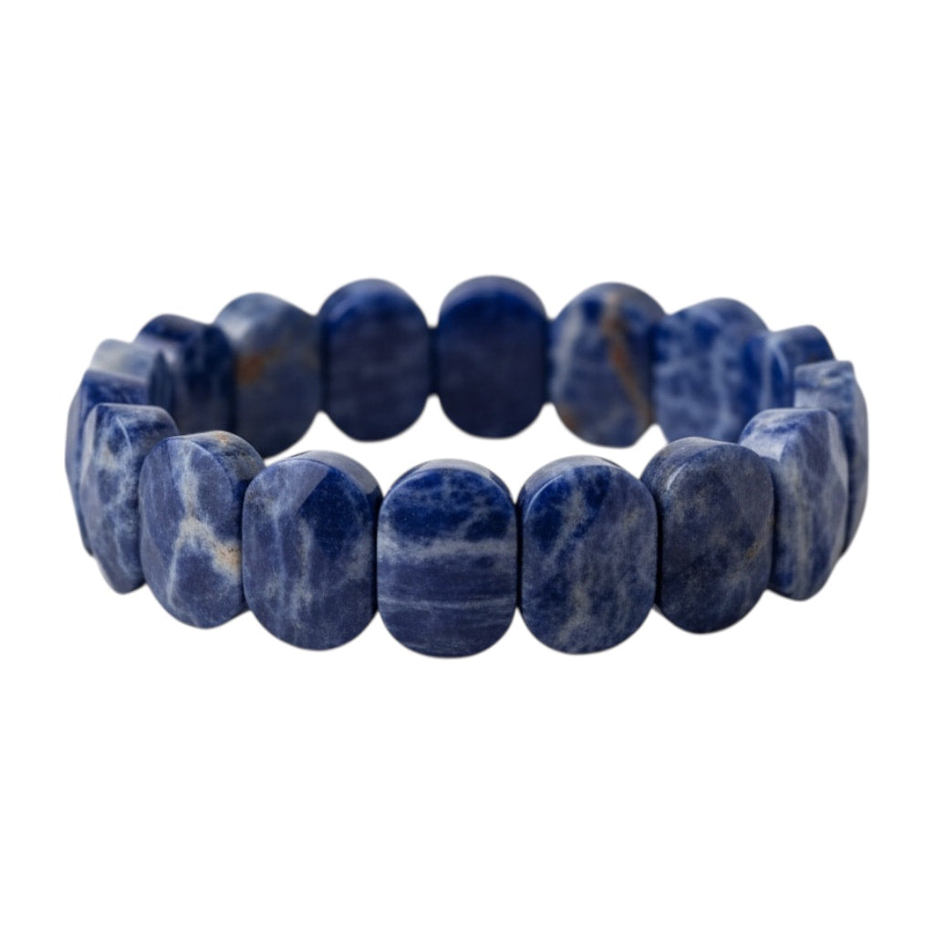 Sodalit Armband – Facettierte Klarheit CrystalScents