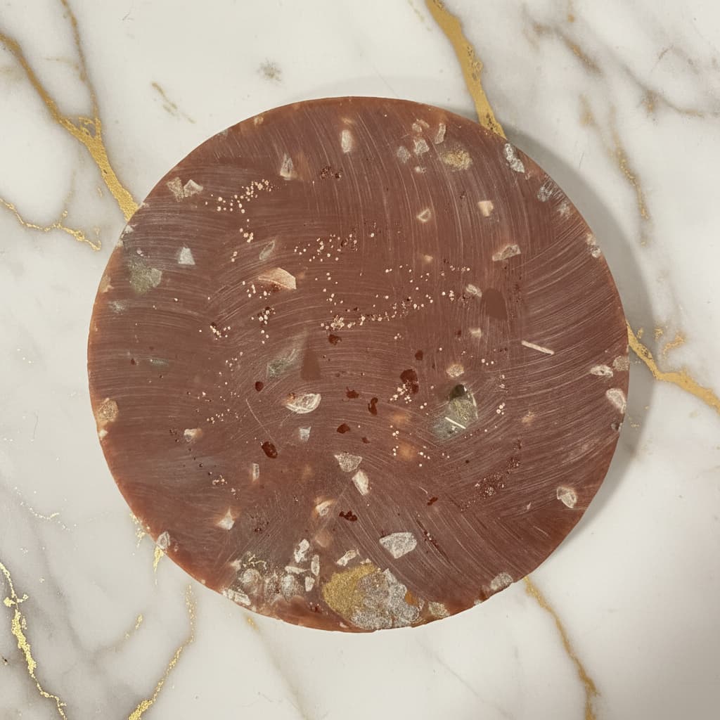 Ammoniten Scheibe - Fossile Kunst CrystalScents