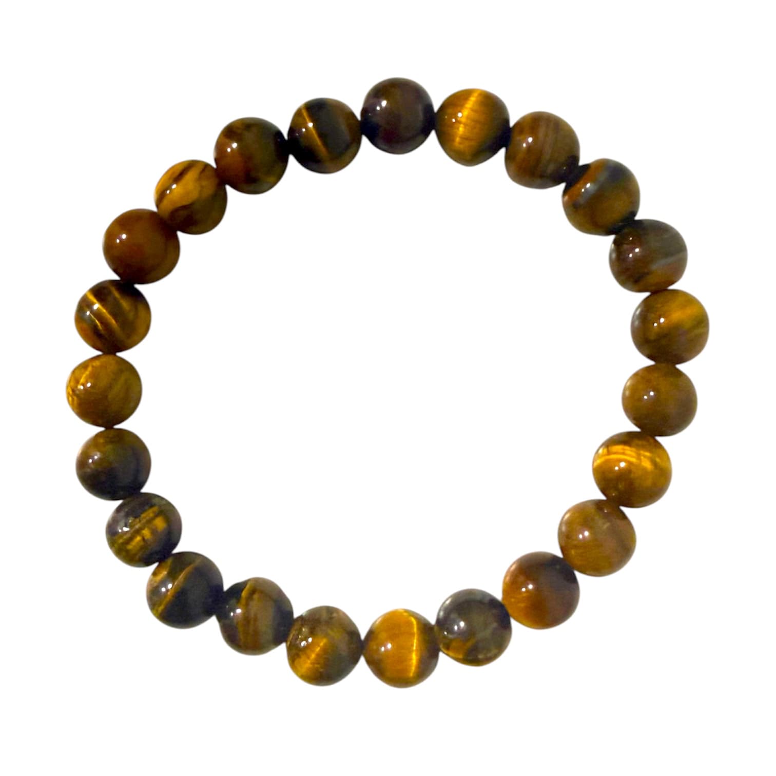 Tigerauge Kugelarmband – für Mut und Ausdauer