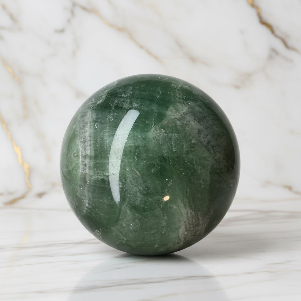 Fluorit Kugel – Balance & Erdung