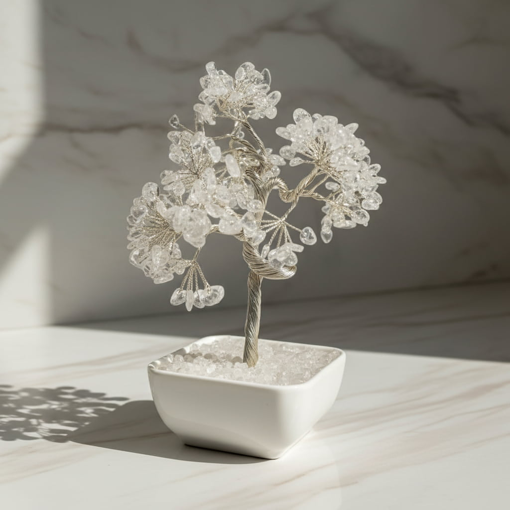 Bergkristall Baum - Klarheit & Ästhetik CrystalScents