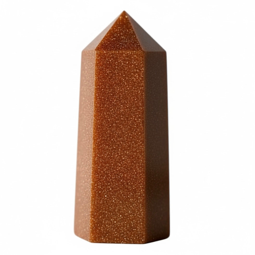 Goldfluss Obelisk – Funkelndes Naturkunstwerk JETZT sichern CrystalScents