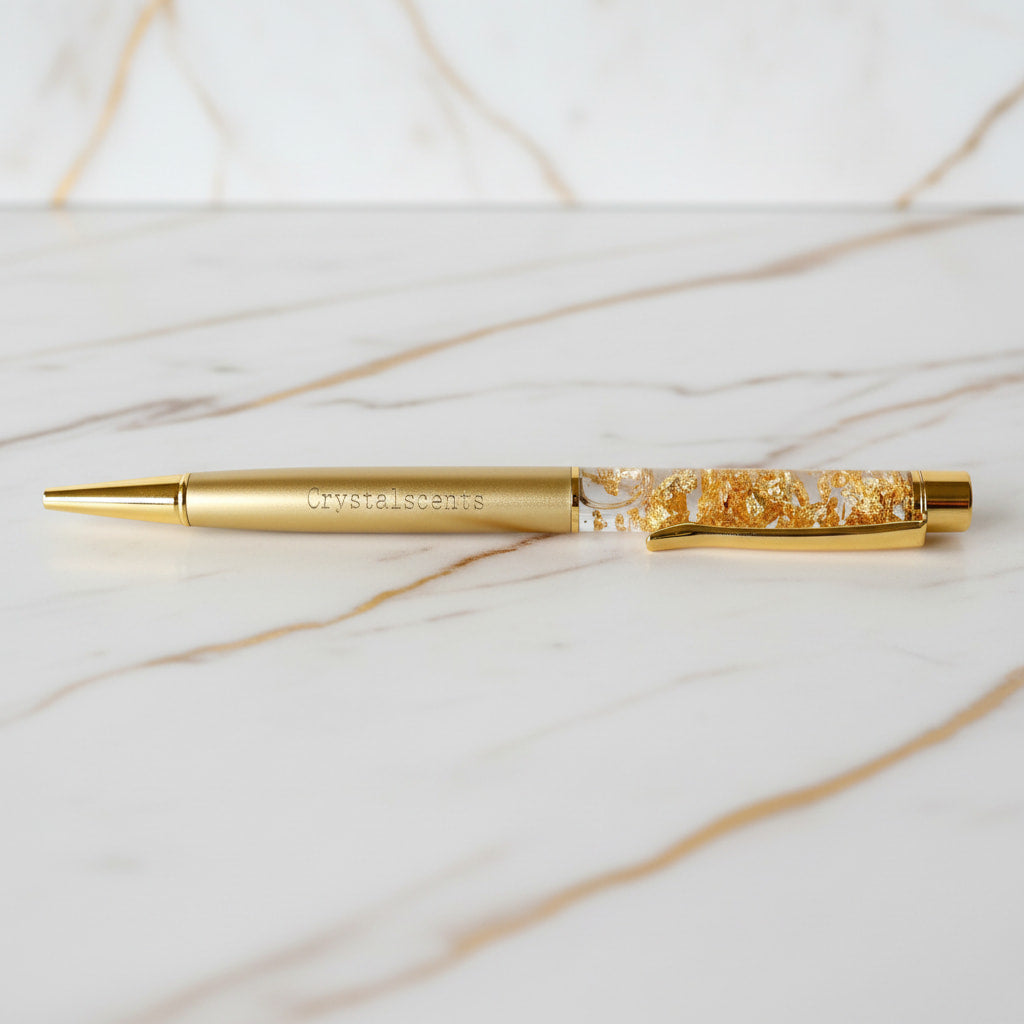 Gold Stift – Edles Schreibaccessoire CrystalScents