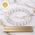 Bergkristall Kugelarmband - Klarheit & fokussierte Energie
