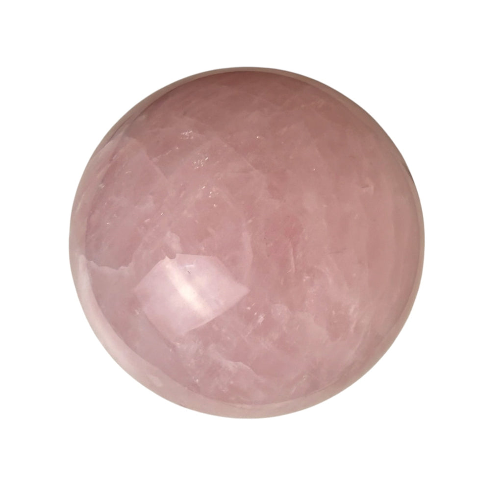 Rosenquarz Kugel – Freude & Liebe CrystalScents