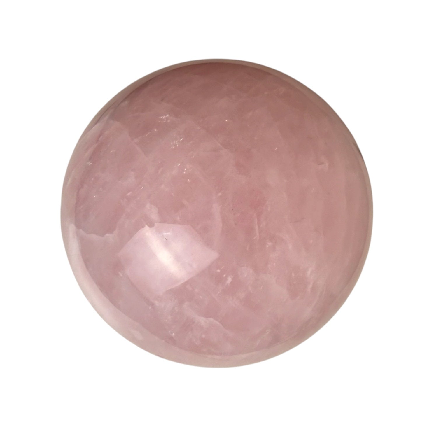 Rosenquarz Kugel – Freude & Liebe CrystalScents