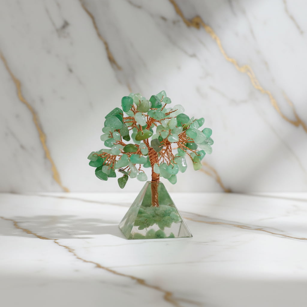 Aventurin Baum - Kristallpyramide