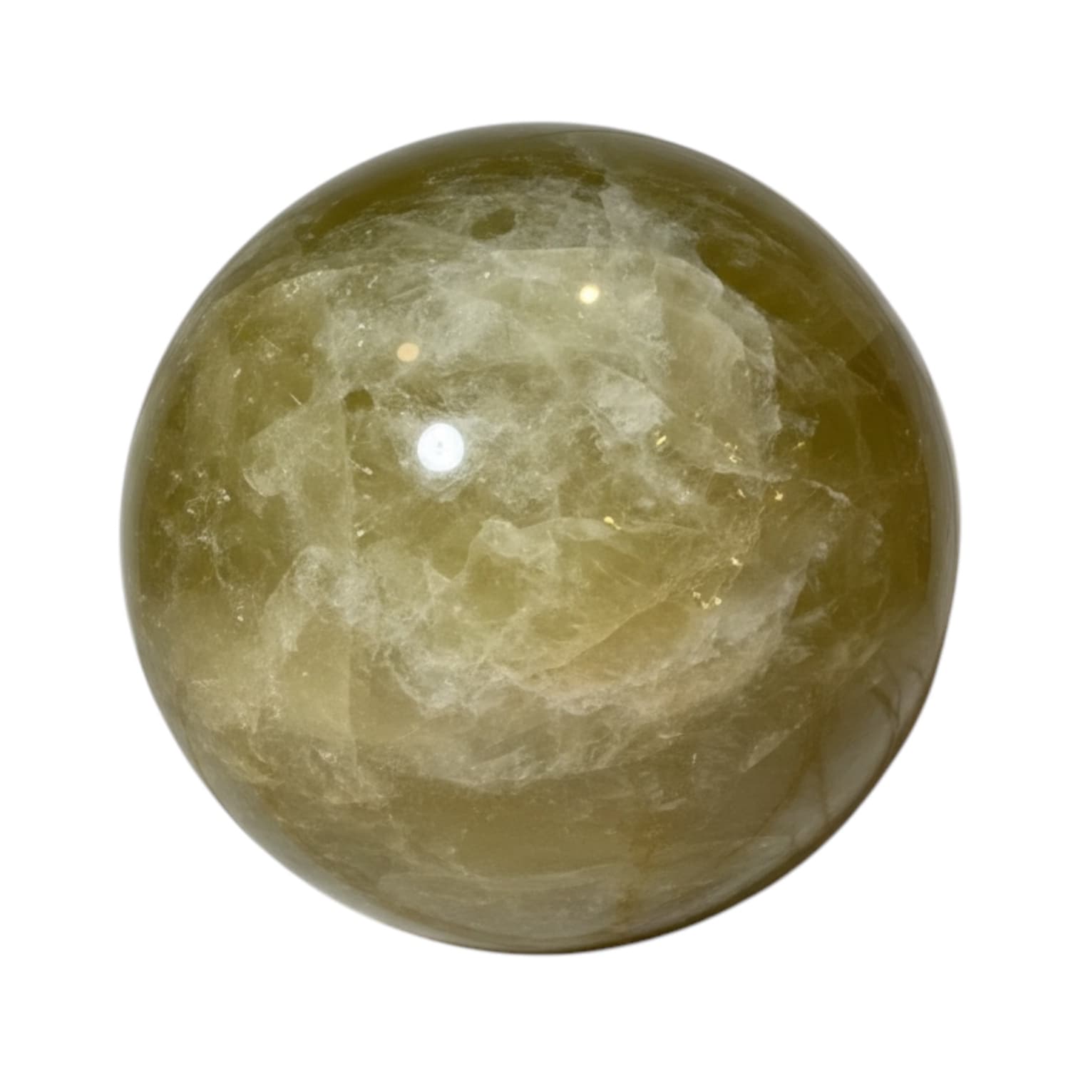 Große Citrin Kugel – Lebensfreude & Energie CrystalScents