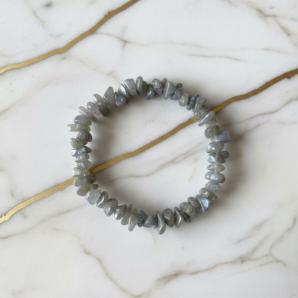 Labradorit Splitterarmband – Intuition & innere Stärke