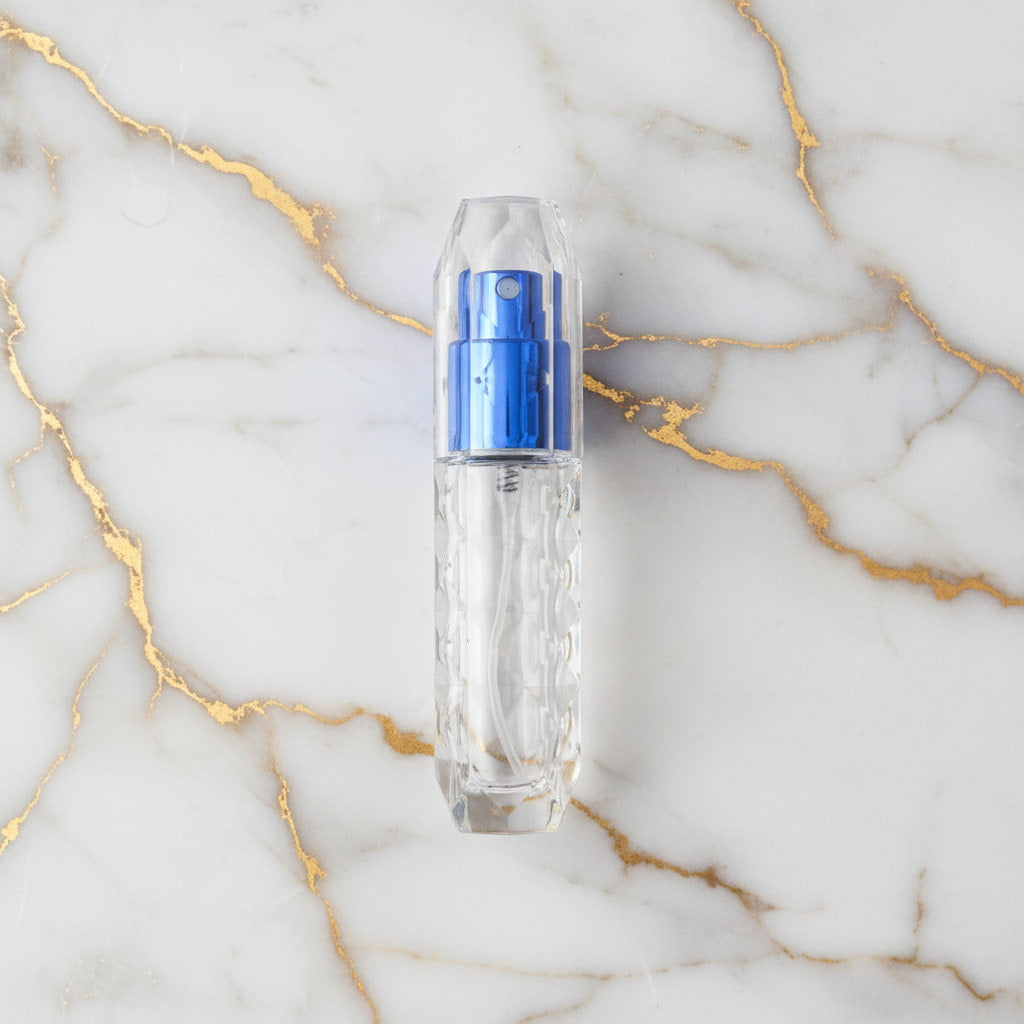 Parfümabfüller in Blau für unterwegs CrystalScents