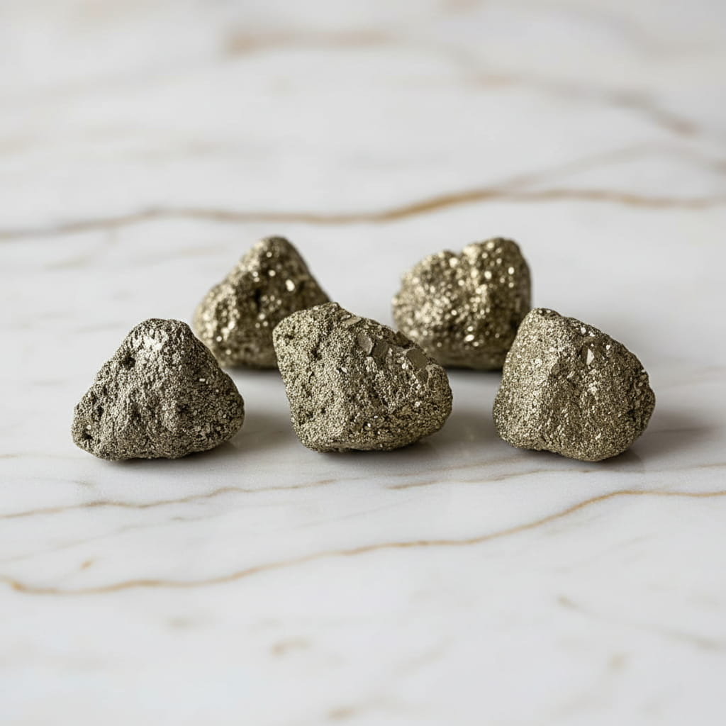 Pyrit Cluster – Funkelnde Kristalle CrystalScents