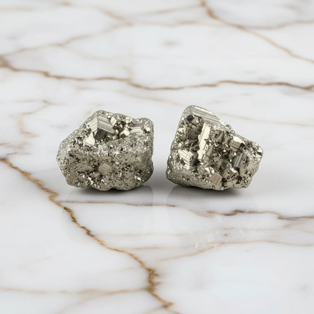 Pyrit Cluster – Glänzendes Naturstück JETZT sichern CrystalScents