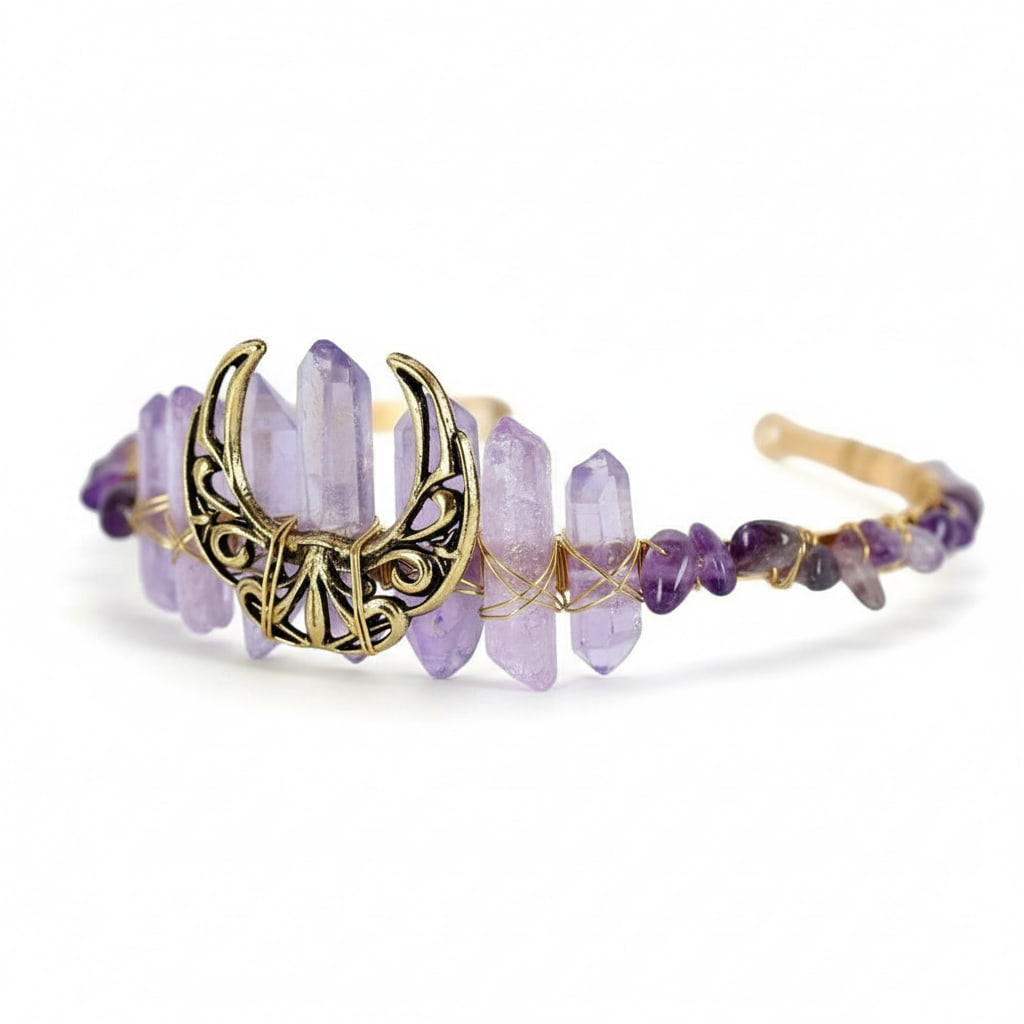 Amethyst Tiara – Eleganz & Stil für besondere Anlässe CrystalScents