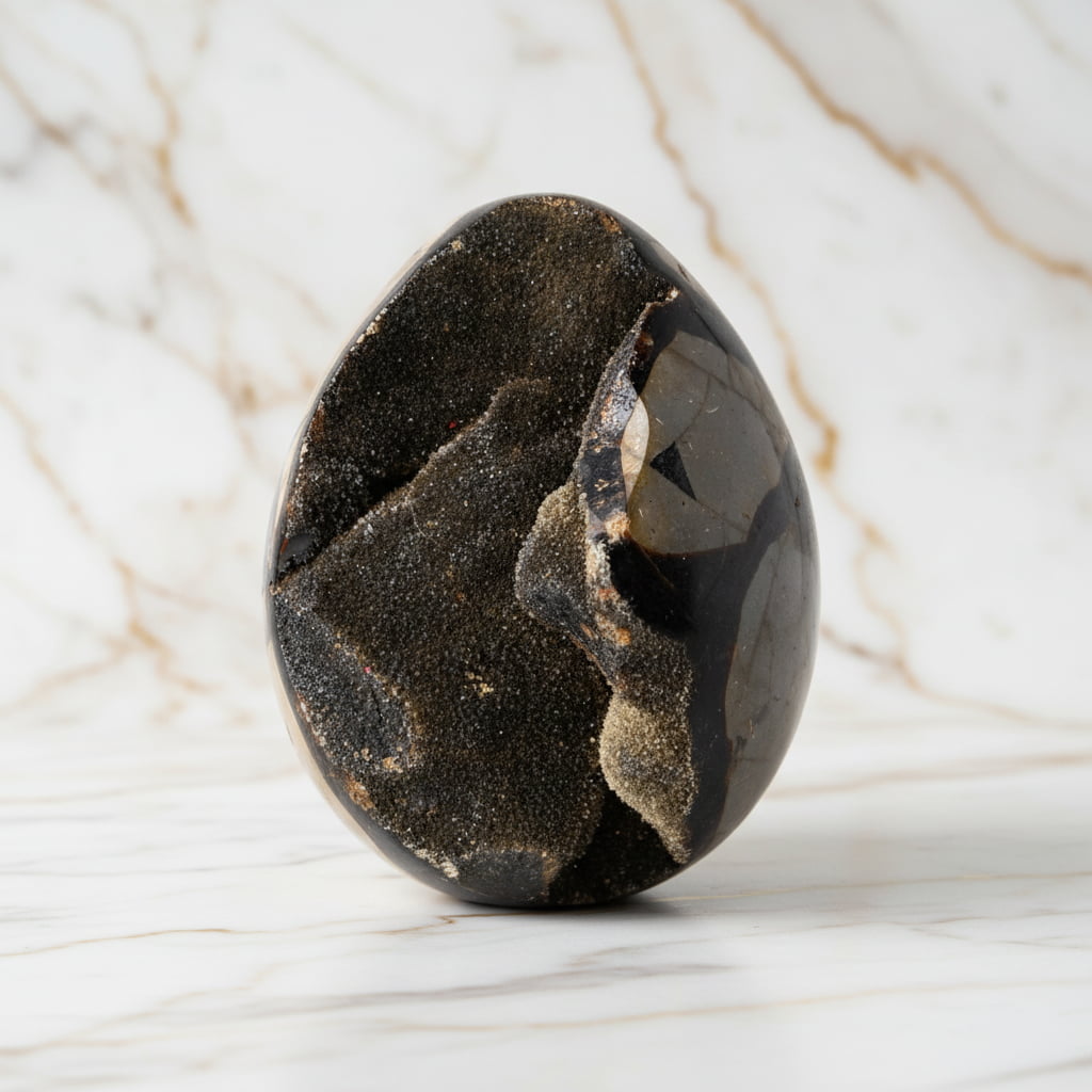 Großes Septarian Ei – Schwarze Schönheit CrystalScents