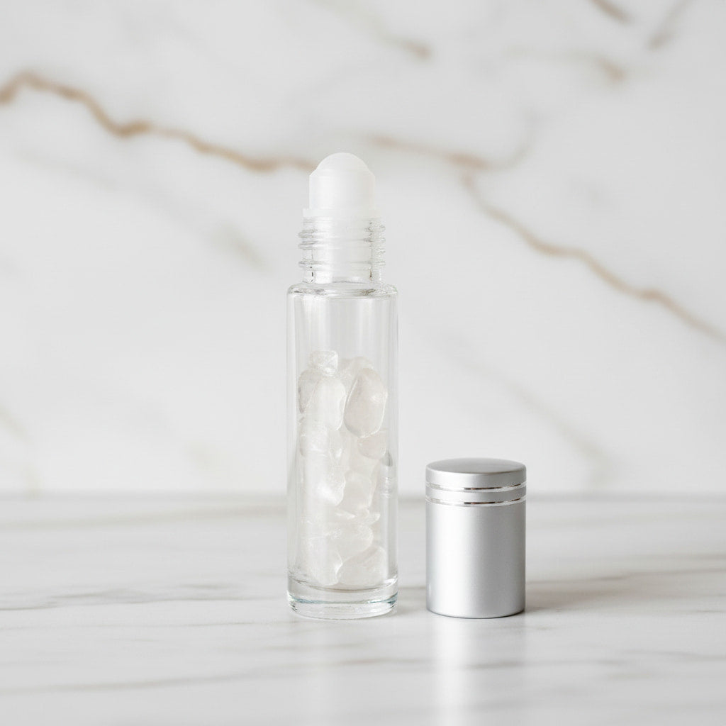 Bergkristall Ölroller – Positive Energie & Ausgeglichenheit CrystalScents