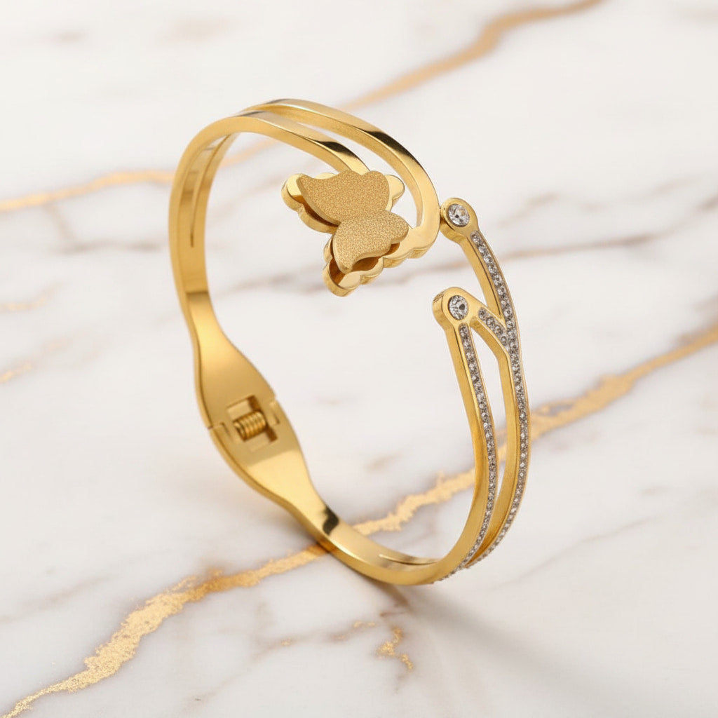 Armband - Goldener Schmetterling CrystalScents