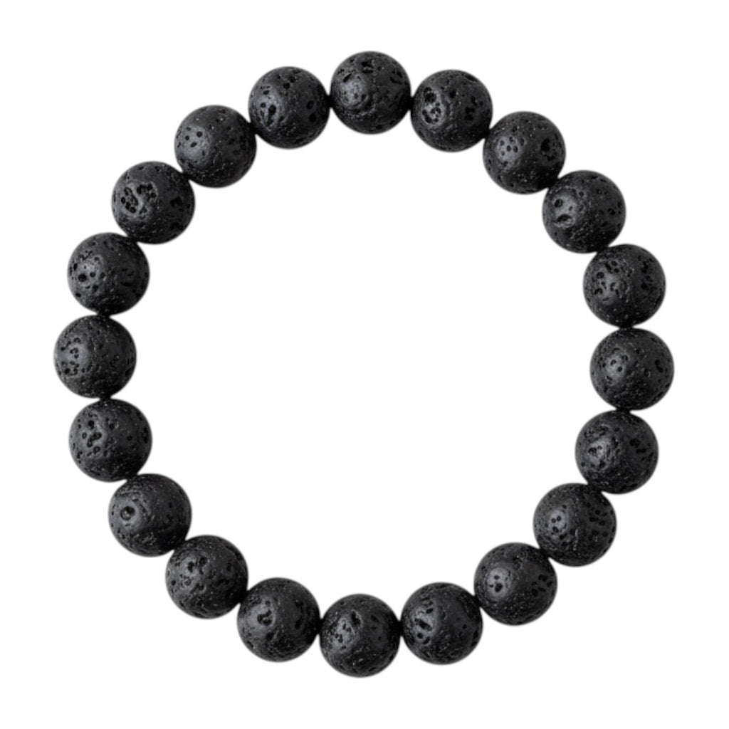 Vulkanstein Kugelarmband - Erdung & innere Stärke
