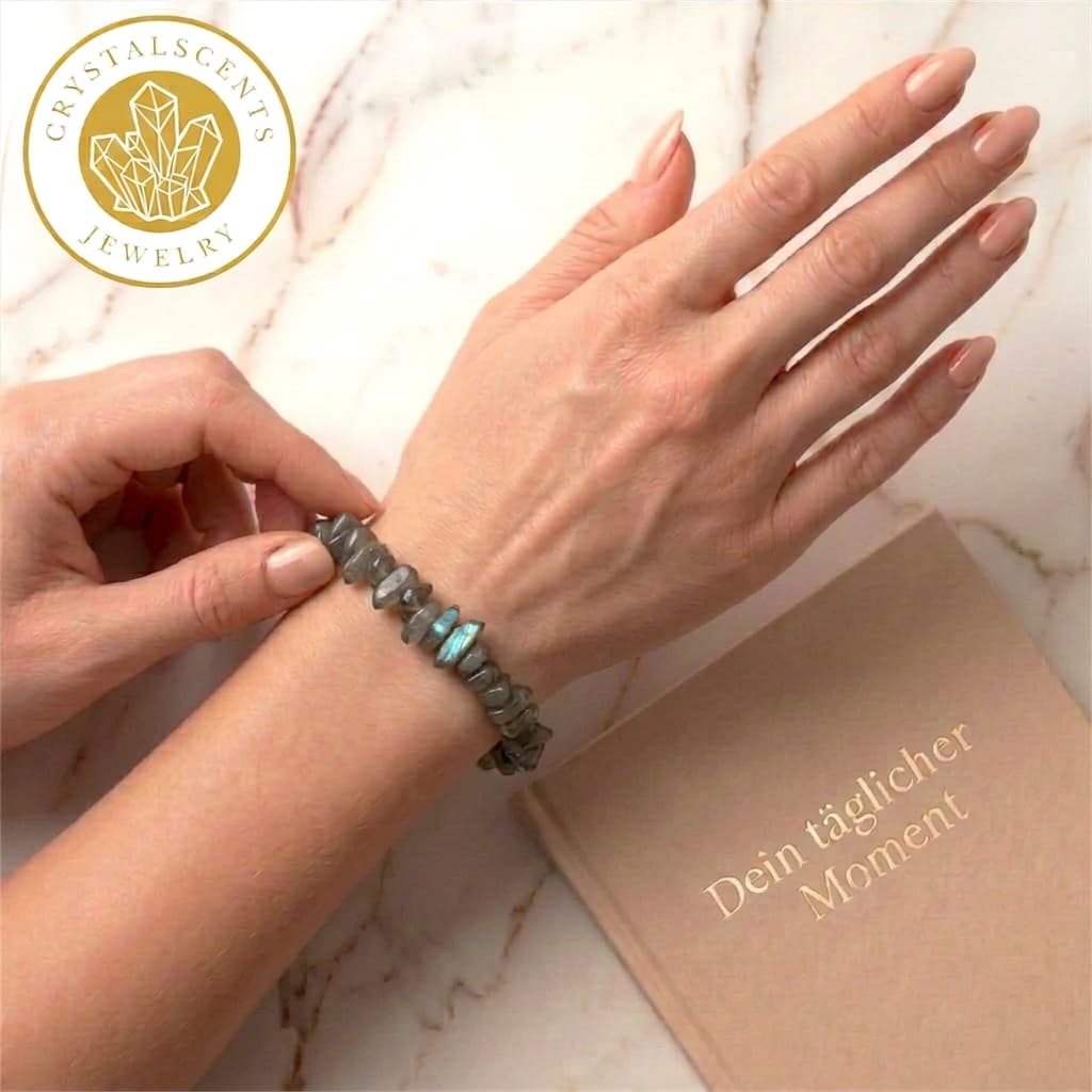Labradorit Splitterarmband – Intuition & innere Stärke