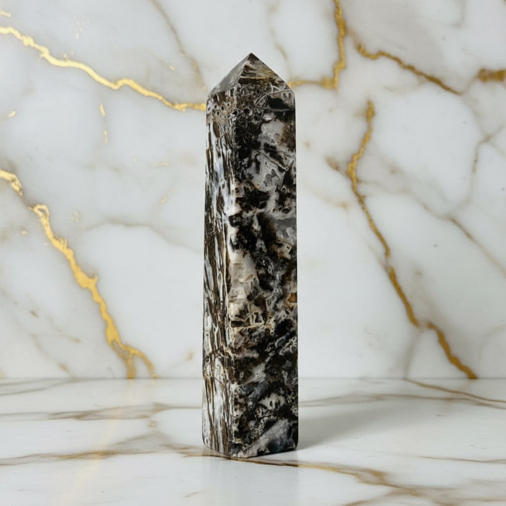 Sphalerit Obelisk – Druzy Kristallhighlight JETZT sichern CrystalScents