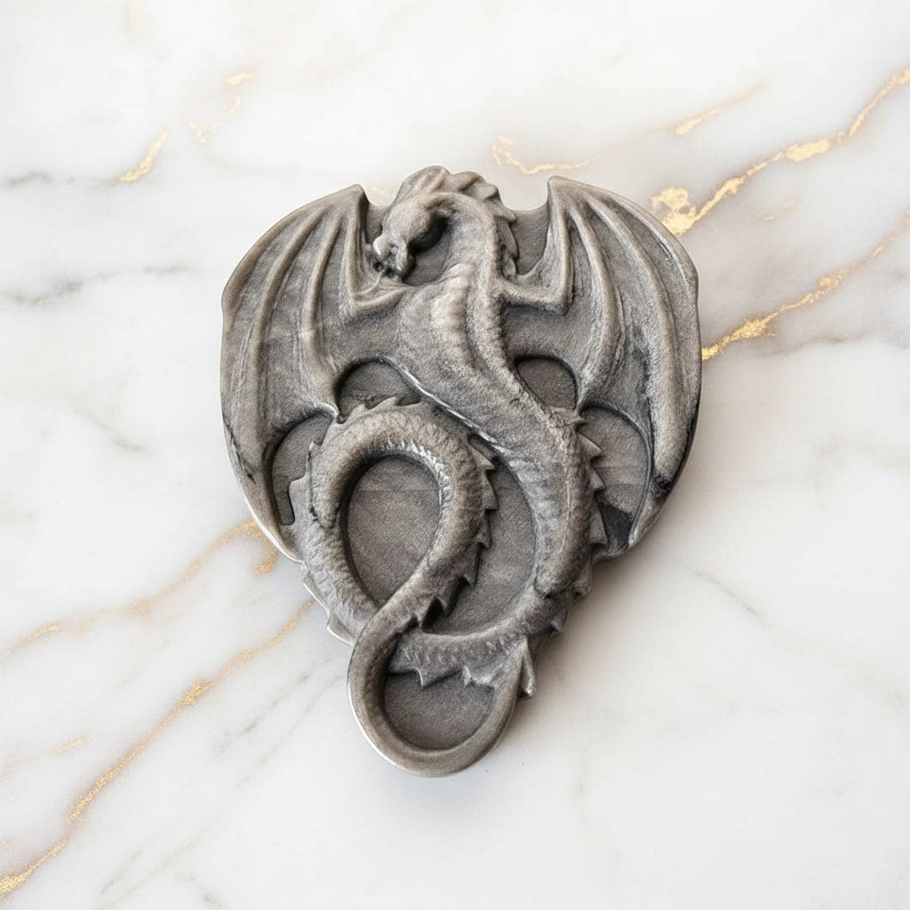 Obsidian Drache – Mystische Figur voller Kraft CrystalScents
