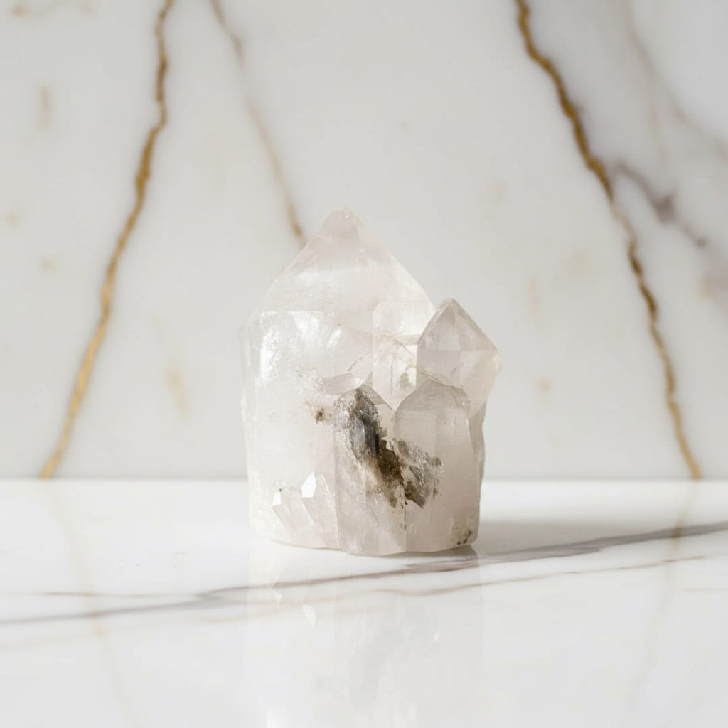 Bergkristall Cluster – Innere Ruhe JETZT sichern CrystalScents