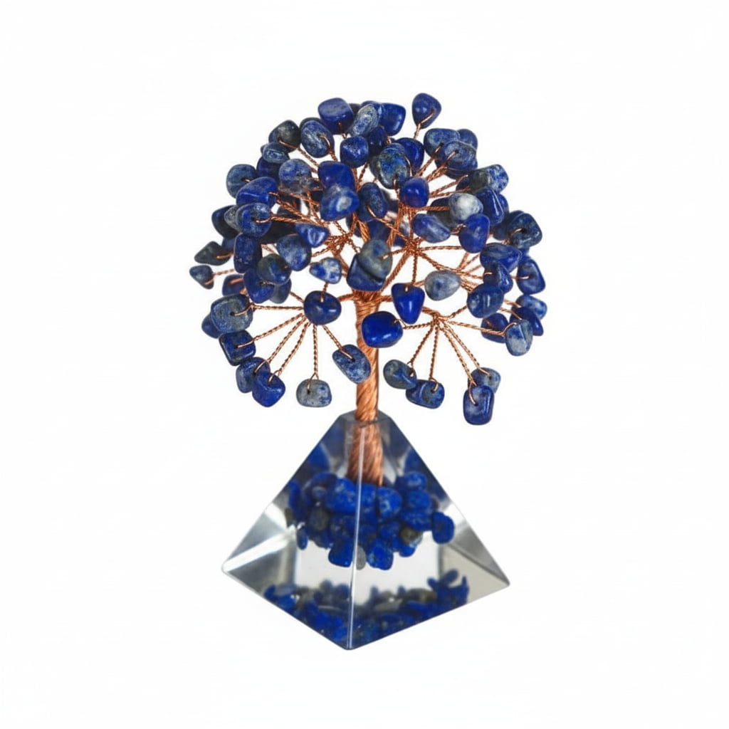 Lapislazuli Baum - Kristallpyramide