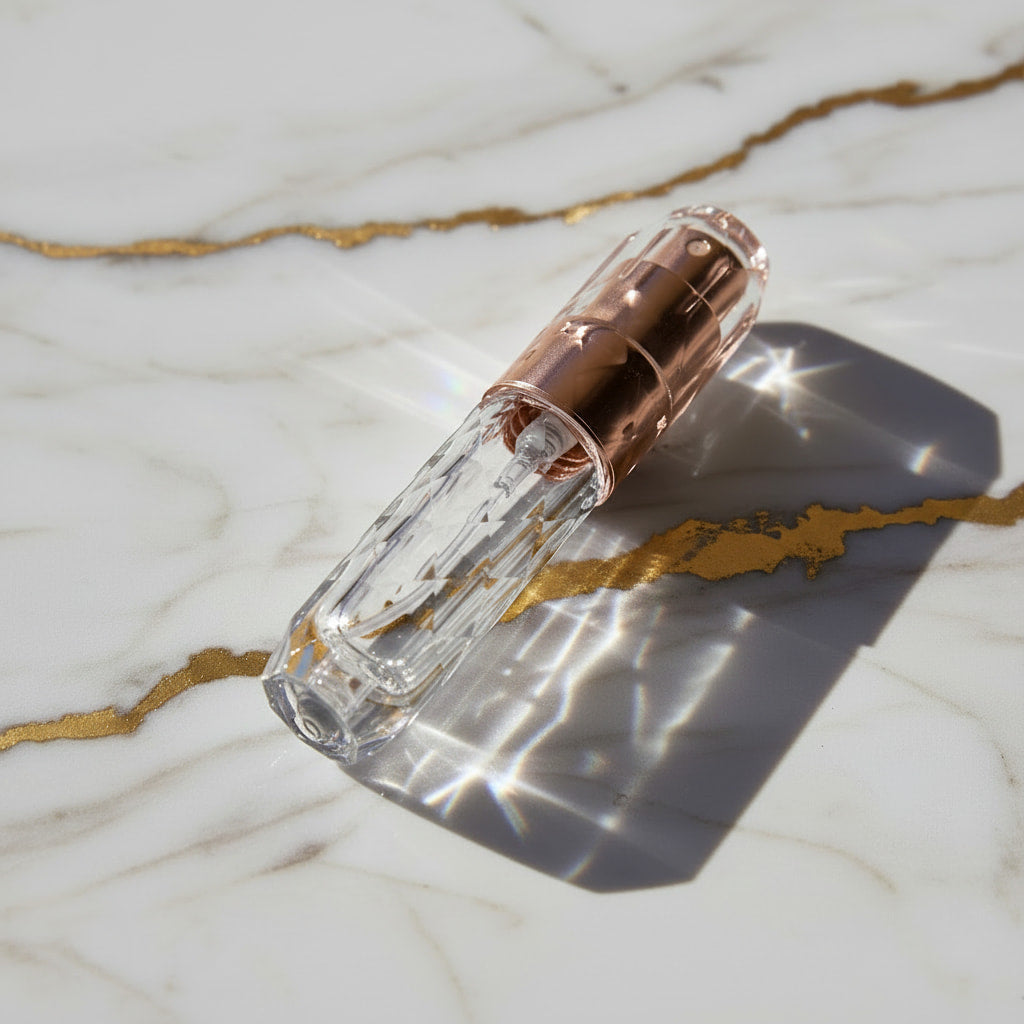 Parfüm Abfüller in Roségold – stilvoll & handlich CrystalScents
