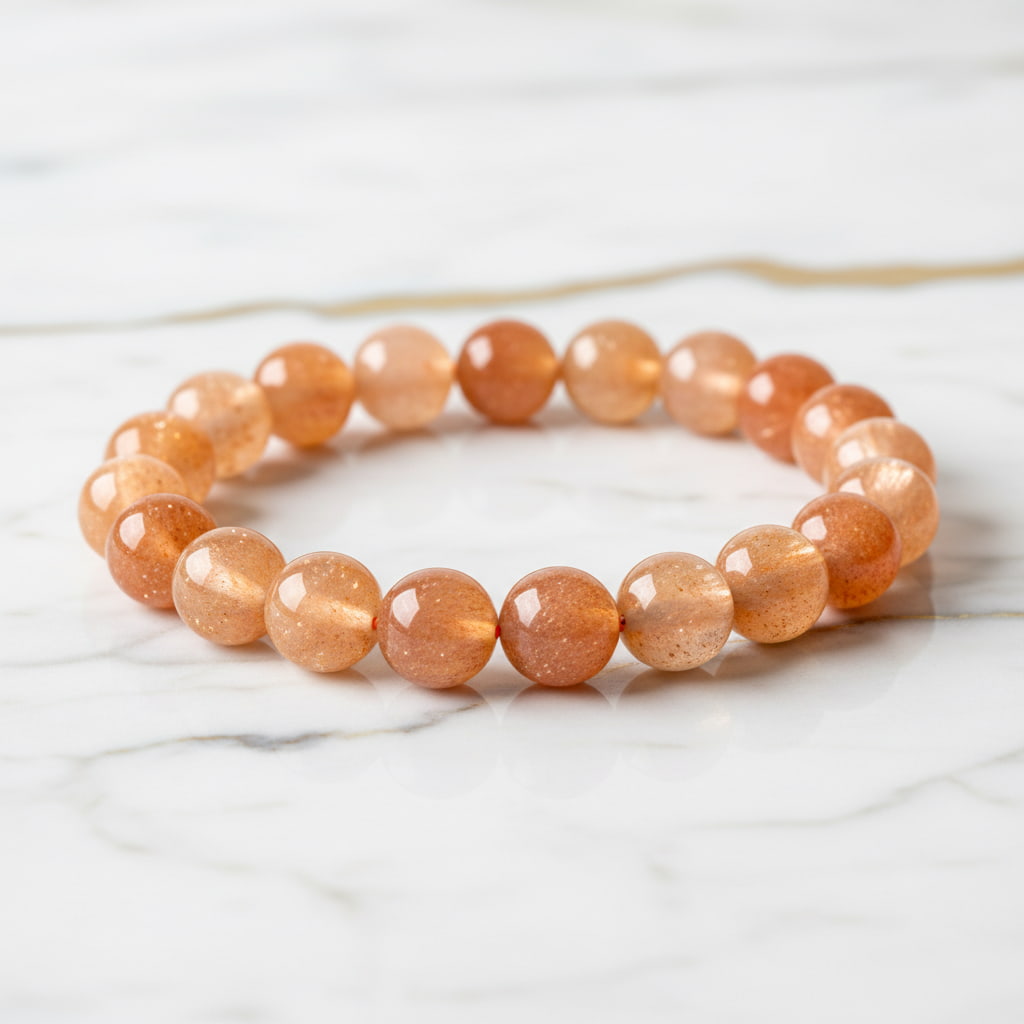 Sonnenstein Kugelarmband – Optimismus & Glück